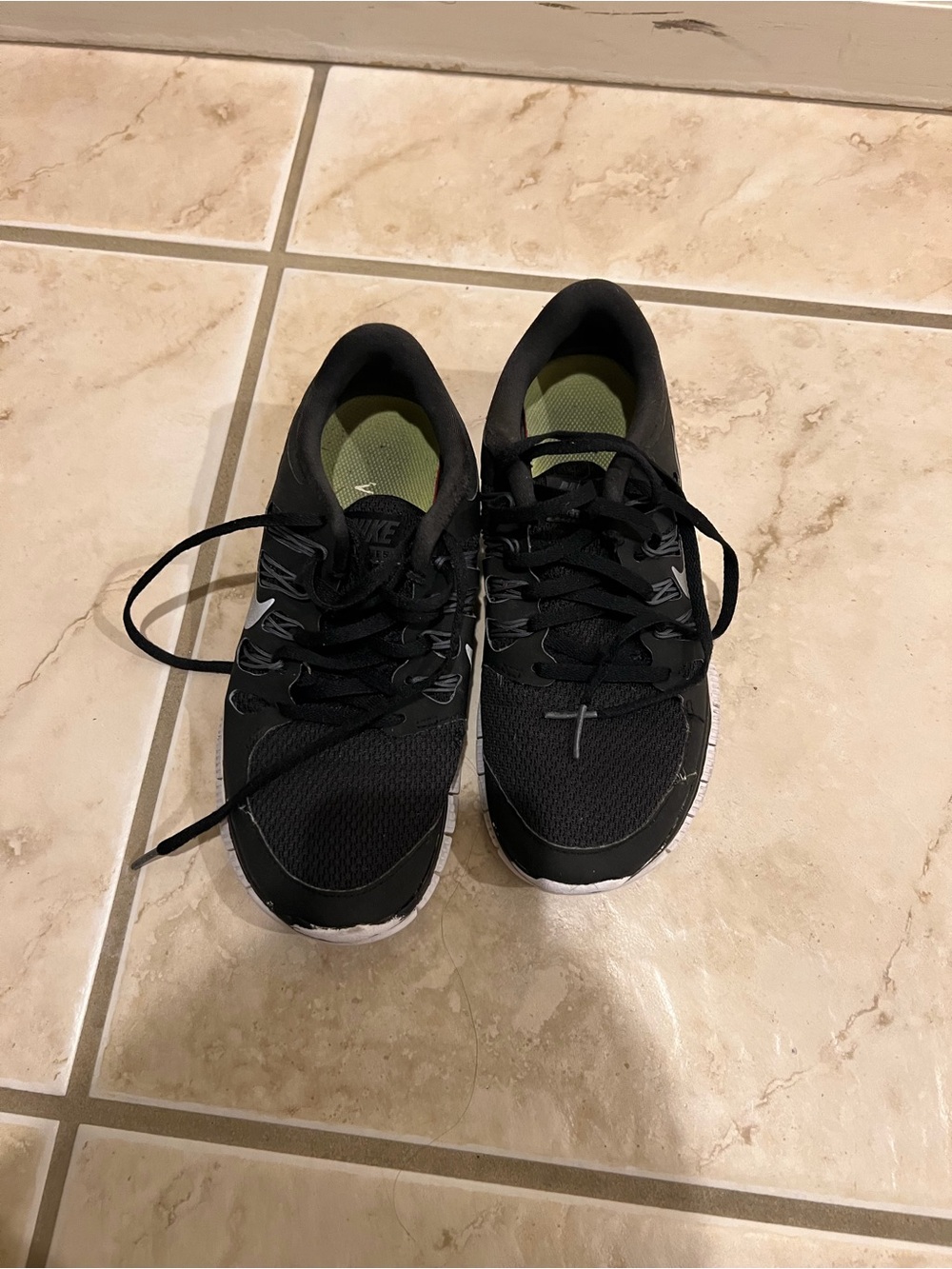 Black Nike Athletic Running Sneakers